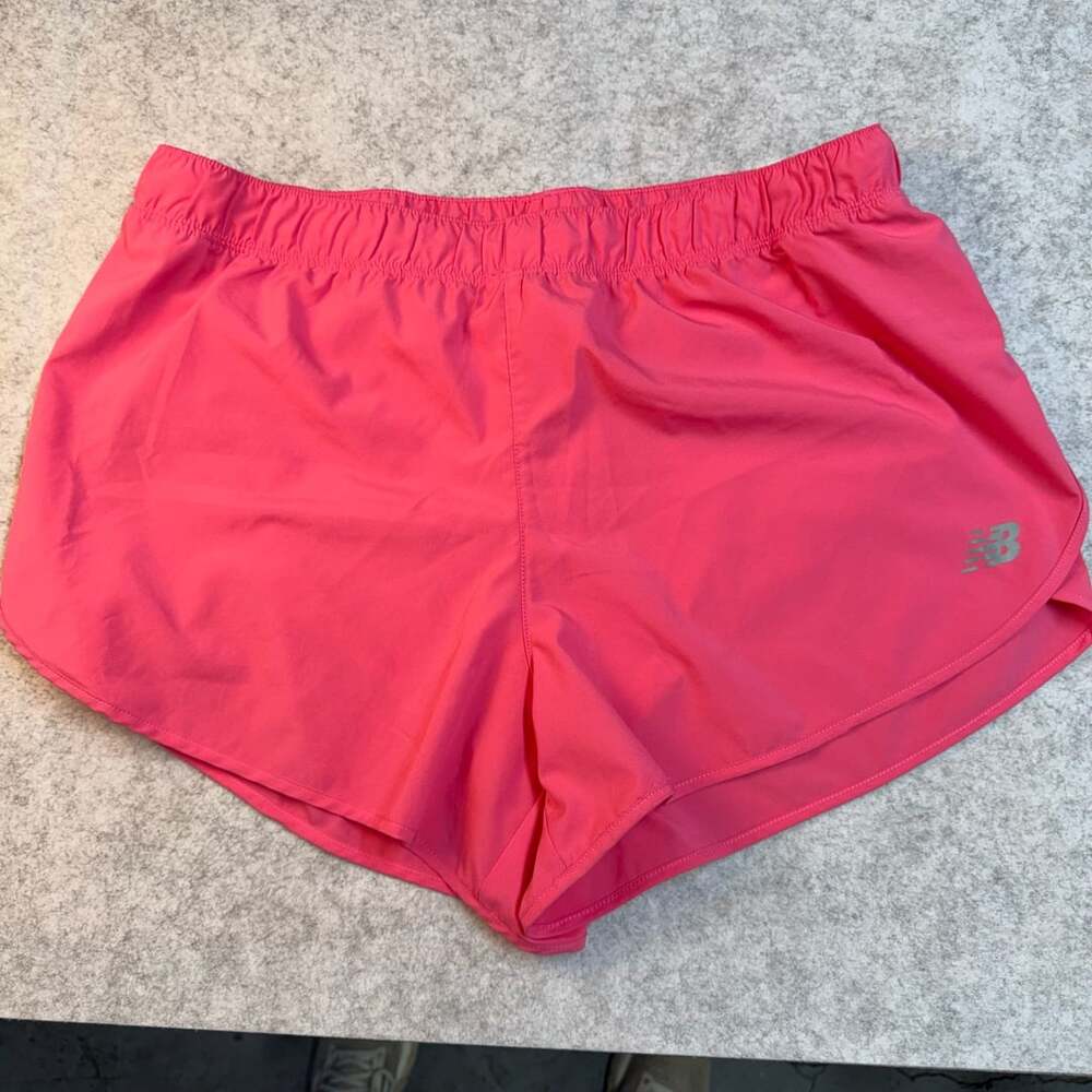 New Balance Running Shorts Size XL Pink Athletic Workout